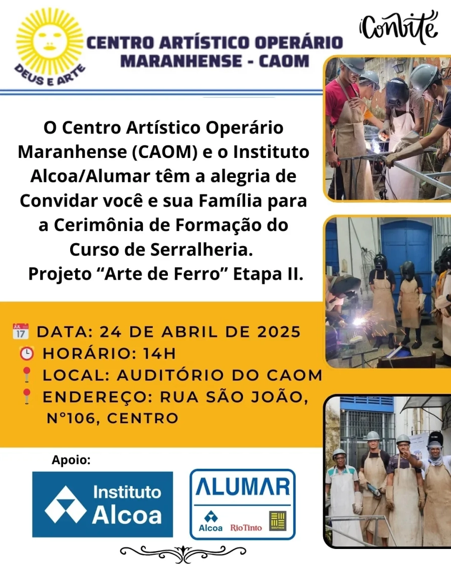 Projeto Arte de Ferro – Etapa II